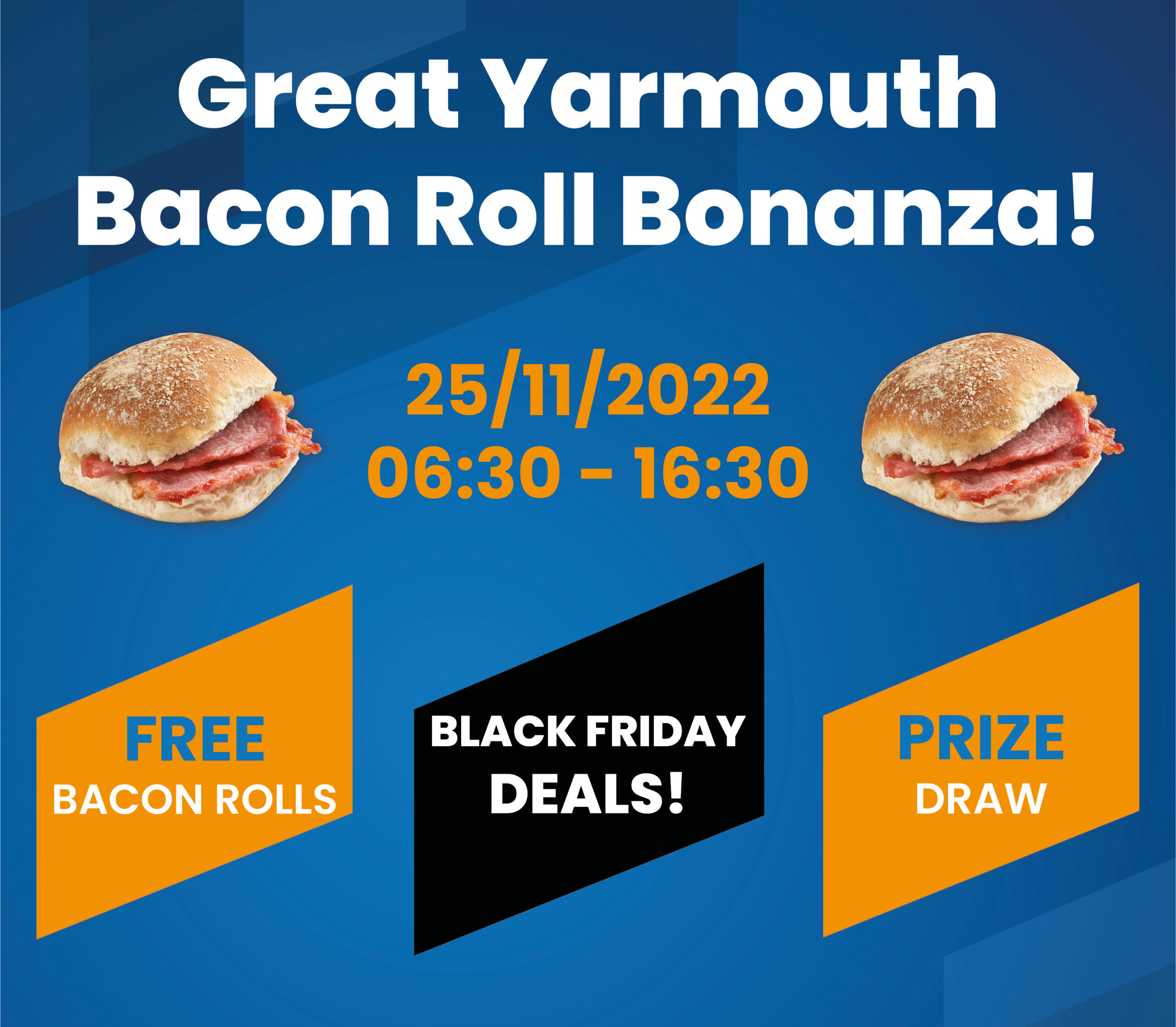 Great Yarmouth Bacon Roll Bonanza
